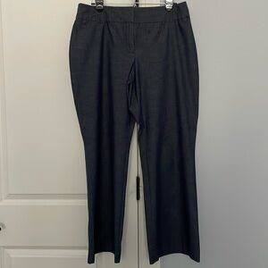 Ann Taylor Loft Julie wide leg trousers